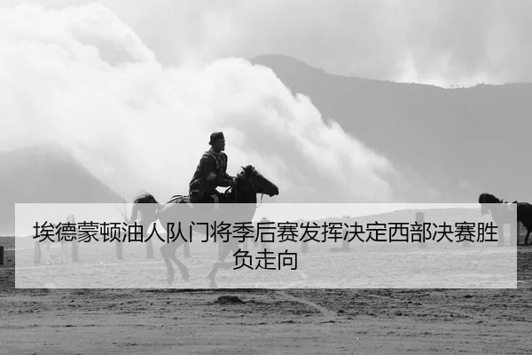 埃德蒙顿油人队门将季后赛发挥决定西部决赛胜负走向